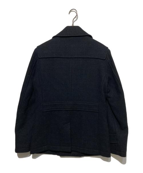 BURBERRY BLACK LABEL（バーバリーブラックレーベル）BURBERRY BLACK LABEL (バーバリーブラックレーベル) Pコート ブラック サイズ:Mの古着・服飾アイテム