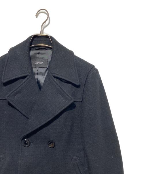 BURBERRY BLACK LABEL（バーバリーブラックレーベル）BURBERRY BLACK LABEL (バーバリーブラックレーベル) Pコート ブラック サイズ:Mの古着・服飾アイテム