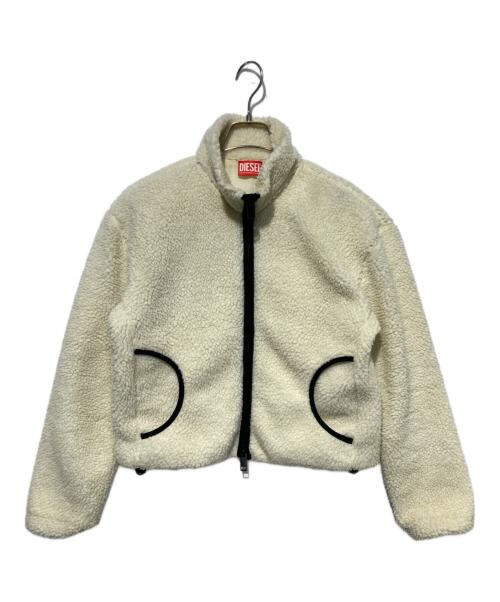 DIESEL（ディーゼル）DIESEL (ディーゼル) F-CHIBI ボアジャケット アイボリー サイズ:XSの古着・服飾アイテム