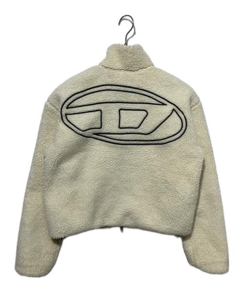 DIESEL（ディーゼル）DIESEL (ディーゼル) F-CHIBI ボアジャケット アイボリー サイズ:XSの古着・服飾アイテム