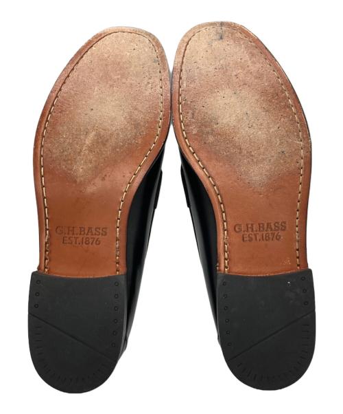 G.H.BASS（ジーエイチバス）G.H.BASS (ジーエイチバス) LOGAN ローファー ブラック サイズ:10の古着・服飾アイテム