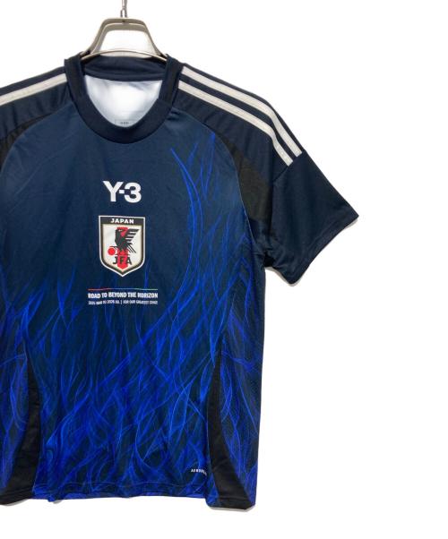 Y-3（ワイスリー）Y-3 (ワイスリー) ゲームシャツ ネイビー サイズ:Ｌ 未使用品の古着・服飾アイテム