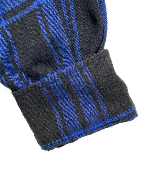 WIND AND SEA（ウィンダンシー）WIND AND SEA (ウィンダンシー) GOD SELECTION XXX (ゴッドセレクショントリプルエックス) チェックシャツ ブルー サイズ:Lの古着・服飾アイテム