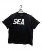 WIND AND SEAウィンダンシー）の古着「WDS-SIG S/S Tee」｜ブラック
