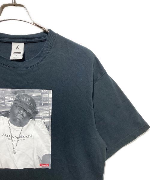 JORDAN（ジョーダン）JORDAN (ジョーダン) SUPREME (シュプリーム) Jordan Biggie S/S Top ブラック サイズ:Mの古着・服飾アイテム