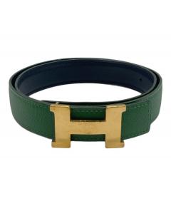 中古・古着通販】HERMES (エルメス) レザーベルト ブラック サイズ