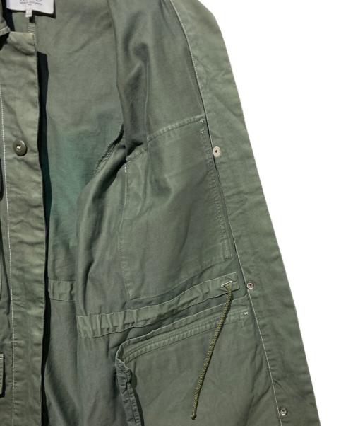 MM6 Maison Margiela（エムエムシックスメゾンマルジェラ）MM6 Maison Margiela (エムエムシックスメゾンマルジェラ) Oversized Military Style Short Sleeve Dress Coat オリーブ サイズ:42の古着・服飾アイテム