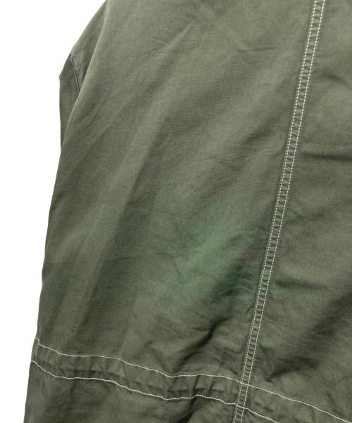 MM6 Maison Margiela（エムエムシックスメゾンマルジェラ）MM6 Maison Margiela (エムエムシックスメゾンマルジェラ) Oversized Military Style Short Sleeve Dress Coat オリーブ サイズ:42の古着・服飾アイテム