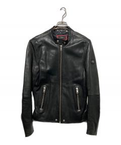 中古・古着通販】DIESEL (ディーゼル) ラムレザーシングルライダース