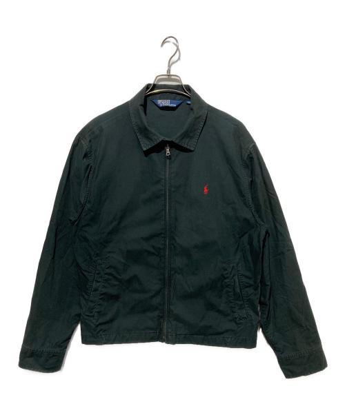 POLO RALPH LAUREN（ポロ・ラルフローレン）POLO RALPH LAUREN (ポロ・ラルフローレン) スイングトップ ブラック サイズ:LLの古着・服飾アイテム