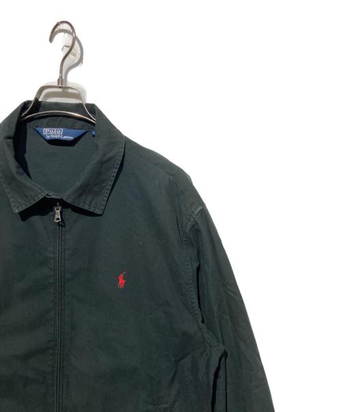 POLO RALPH LAUREN（ポロ・ラルフローレン）POLO RALPH LAUREN (ポロ・ラルフローレン) スイングトップ ブラック サイズ:LLの古着・服飾アイテム