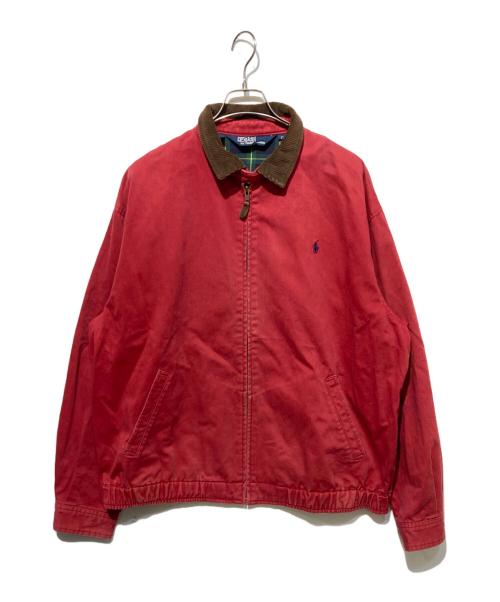 POLO RALPH LAUREN（ポロ・ラルフローレン）POLO RALPH LAUREN (ポロ・ラルフローレン) スイングトップ レッド サイズ:Lの古着・服飾アイテム