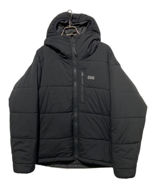 SEDAN ALL-PURPOSE（セダンオールパーパス）SEDAN ALL-PURPOSE (セダンオールパーパス) Polar Puff Parka 中綿ジャケット ブラック サイズ:Lの古着・服飾アイテム