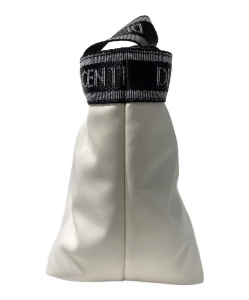 DESCENTE（デサント）DESCENTE (デサント) ラウンドバッグ ホワイトの古着・服飾アイテム