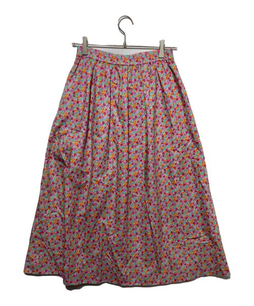 TSUHARU by samansa Mos2（ツハル バイ サマンサモスモス）TSUHARU by samansa Mos2 (ツハル バイ サマンサモスモス) リバティプリントスカート ピンク サイズ:Freeの古着・服飾アイテム