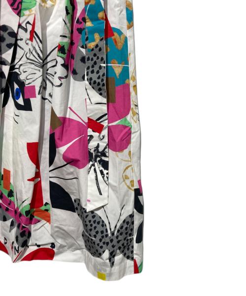 WEEKEND Max Mara（ウィークエンド マックスマーラ）Weekend Max Mara (ウィークエンド マックスマーラ) コットンポプリンラップスカート ホワイト サイズ:42の古着・服飾アイテム