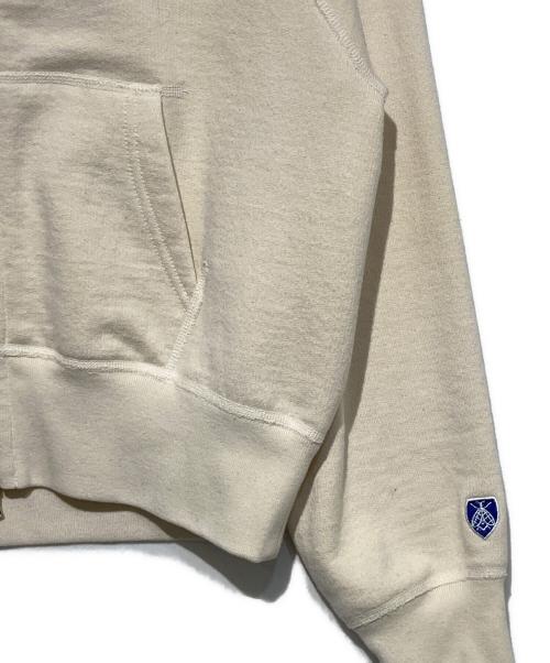 ORCIVAL（オーシバル）ORCIVAL (オーシバル) コットン裏毛ジップアップフーディーパーカー アイボリー サイズ:1の古着・服飾アイテム