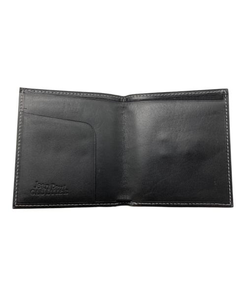 Jean Paul GAULTIER（ジャンポールゴルチェ）Jean Paul GAULTIER (ジャンポールゴルチェ) エンブレムウォレット ブラックの古着・服飾アイテム
