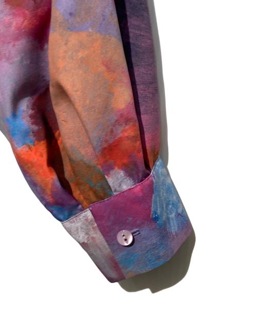 HERALBONY（ヘラルボニー）HERALBONY (ヘラルボニー) クルーネックワンピース「I like music. I like dancing.」 パープル サイズ:Fの古着・服飾アイテム