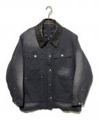 MAISON SPECIALメゾンスペシャル）の古着「Wash Processing Work Blouson」｜ブラック