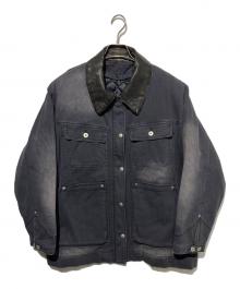 MAISON SPECIAL（メゾンスペシャル）の古着「Wash Processing Work Blouson」｜ブラック