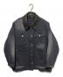 MAISON SPECIAL（メゾンスペシャル）の古着「Wash Processing Work Blouson」｜ブラック