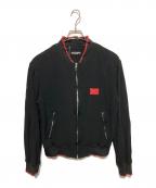 DOLCE & GABBANAドルチェ＆ガッバーナ）の古着「ロゴプレートトラックジャケット」｜ブラック