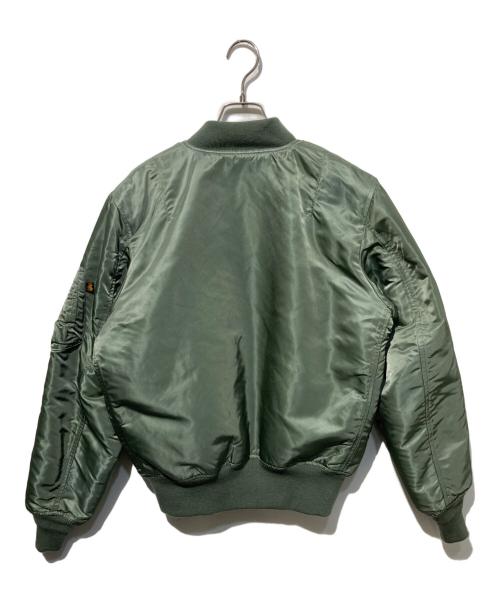 ALPHA（アルファ）ALPHA (アルファ) MA-1ジャケット オリーブ サイズ:Sの古着・服飾アイテム