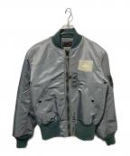 ALPHAアルファ）の古着「フライトジャケット」｜オリーブ