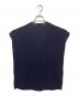 GIORGIO ARMANI (ジョルジョアルマーニ) シルクジョーゼット ブラウス ネイビー サイズ:46：8000円