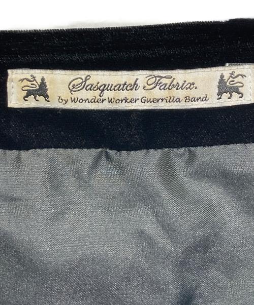 SASQUATCHfabrix.（サスクワッチファブリックス）SASQUATCHfabrix. (サスクワッチファブリックス) CHINESE FLIGHT JACKET ブラック サイズ:Mの古着・服飾アイテム