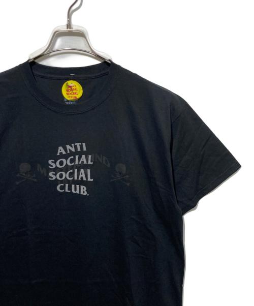 anti social social CLUB（アンチソーシャルソーシャルクラブ）ANTI SOCIAL SOCIAL CLUB (アンチソーシャルソーシャルクラブ) Mastermind JAPAN (マスターマインド ジャパン) コラボプリントTシャツ ブラック サイズ:Lの古着・服飾アイテム