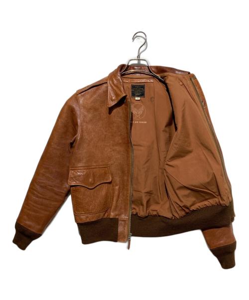 BUZZ RICKSON'S（バズリクソンズ）BUZZ RICKSON'S (バズリクソンズ) A-2レザーフライトジャケット ブラウン サイズ:36の古着・服飾アイテム