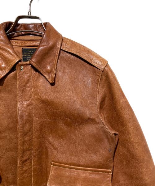 BUZZ RICKSON'S（バズリクソンズ）BUZZ RICKSON'S (バズリクソンズ) A-2レザーフライトジャケット ブラウン サイズ:36の古着・服飾アイテム