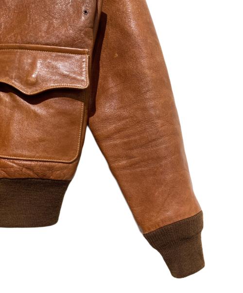 BUZZ RICKSON'S（バズリクソンズ）BUZZ RICKSON'S (バズリクソンズ) A-2レザーフライトジャケット ブラウン サイズ:36の古着・服飾アイテム