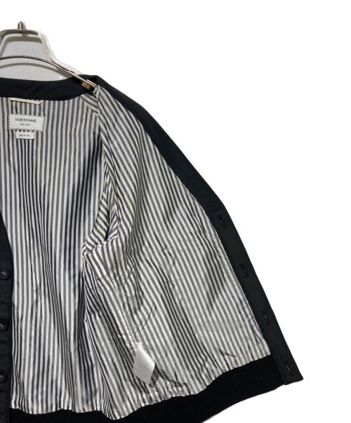 Thom Browne（トムブラウン）Thom Browne (トムブラウン) 4BAR ストライプカーディガン ブラック サイズ:1の古着・服飾アイテム