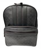 COACHコーチ）の古着「シグネチャーリュック」｜ブラック