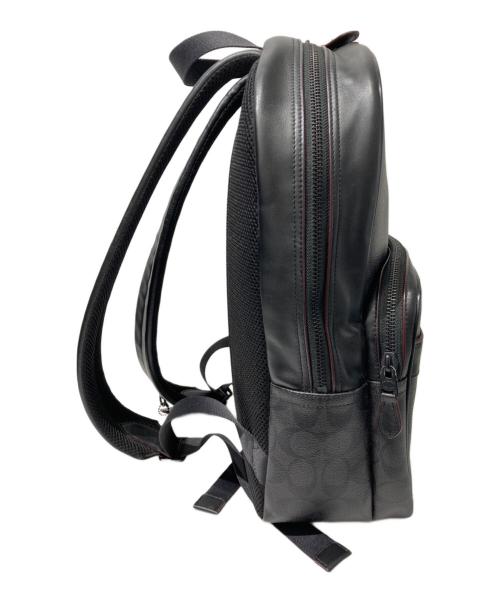 COACH（コーチ）COACH (コーチ) シグネチャーリュック ブラックの古着・服飾アイテム