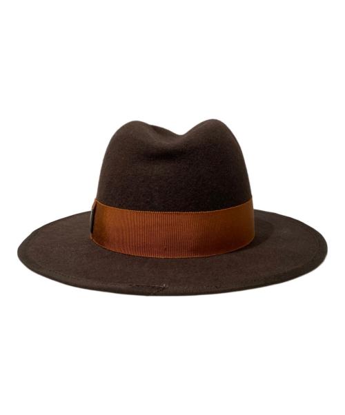 Mr.FATMAN（ミスターファットマン）Mr.FATMAN (ミスターファットマン) ハット ブラウン サイズ:Lの古着・服飾アイテム