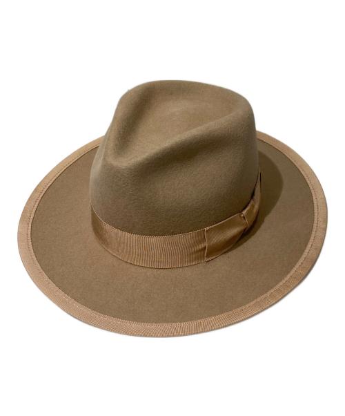 Mr. FATMAN（ミスターファットマン）Mr. FATMAN (ミスターファットマン) ハット ベージュ サイズ:Mの古着・服飾アイテム