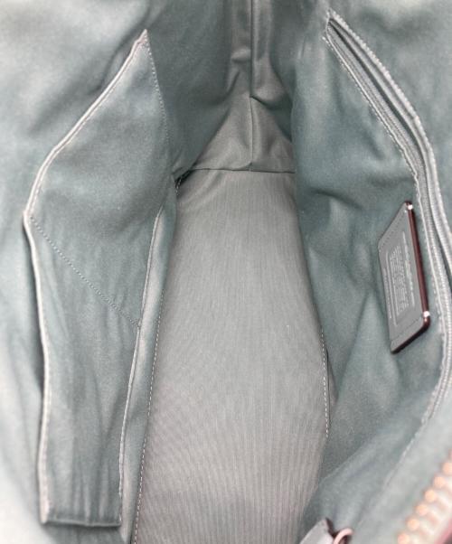 COACH（コーチ）COACH (コーチ) ギャラリーレザートート ブルーの古着・服飾アイテム