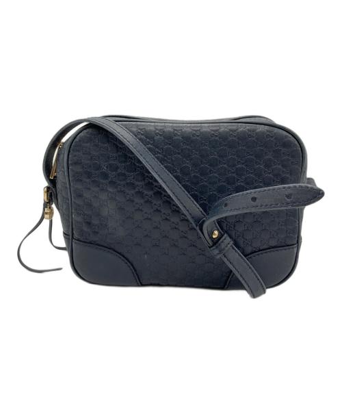 GUCCI（グッチ）GUCCI (グッチ) ショルダーバッグ ネイビーの古着・服飾アイテム