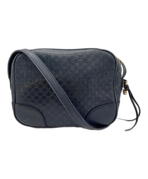 GUCCI（グッチ）GUCCI (グッチ) ショルダーバッグ ネイビーの古着・服飾アイテム