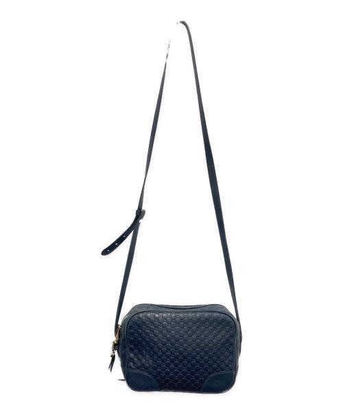 GUCCI（グッチ）GUCCI (グッチ) ショルダーバッグ ネイビーの古着・服飾アイテム