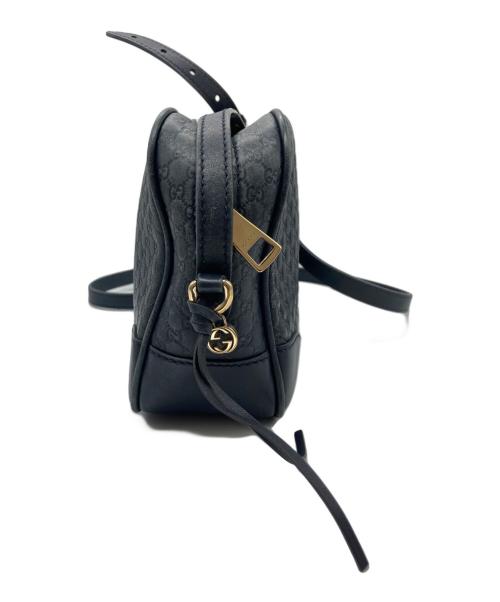 GUCCI（グッチ）GUCCI (グッチ) ショルダーバッグ ネイビーの古着・服飾アイテム