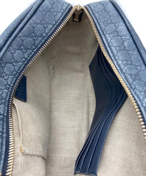 GUCCI（グッチ）GUCCI (グッチ) ショルダーバッグ ネイビーの古着・服飾アイテム