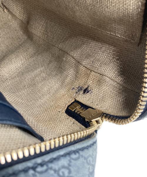 GUCCI（グッチ）GUCCI (グッチ) ショルダーバッグ ネイビーの古着・服飾アイテム