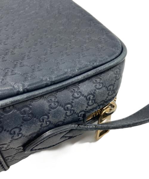 GUCCI（グッチ）GUCCI (グッチ) ショルダーバッグ ネイビーの古着・服飾アイテム