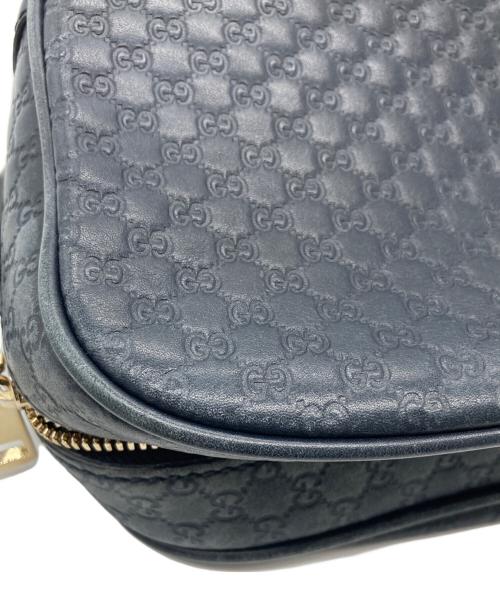 GUCCI（グッチ）GUCCI (グッチ) ショルダーバッグ ネイビーの古着・服飾アイテム