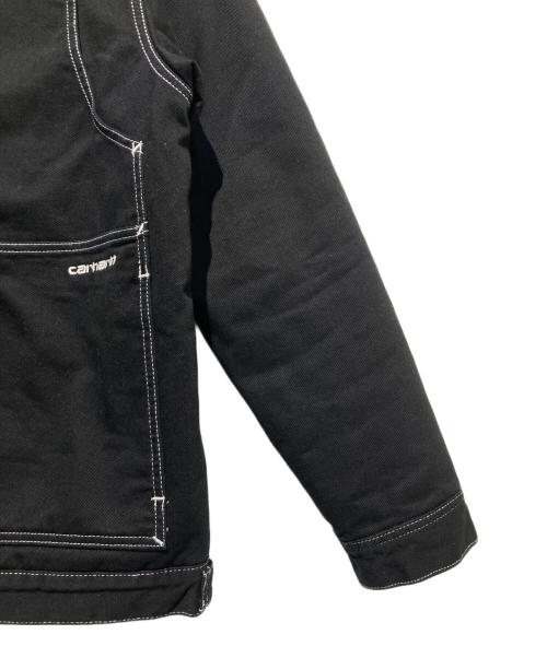 Carhartt WIP（カーハート ワークインプログレス）Carhartt WIP (カーハート ワークインプログレス) DOUBLE FRONT JACKET ブラック サイズ:Mの古着・服飾アイテム